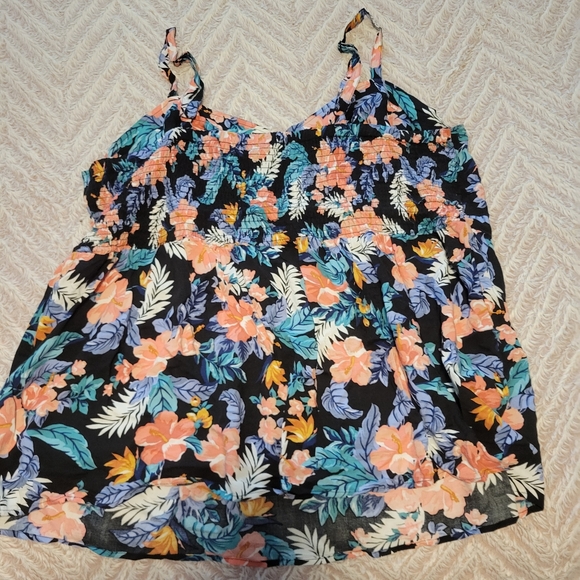 NWOT Torrid Size 4 Tropical Sweetheart Cami - Picture 3 of 5